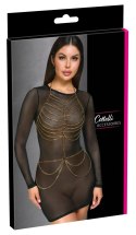 Cottelli Accessories Body Chain Złoty Regulowany 3 Zapięcia