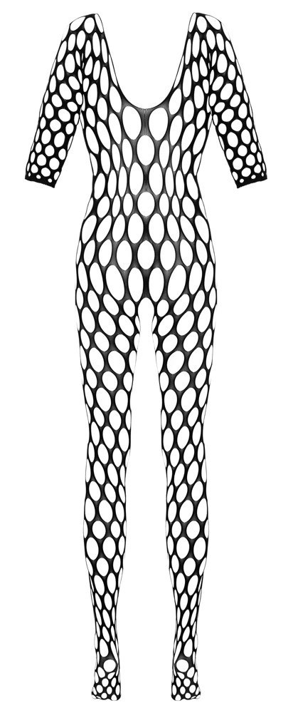 Cottelli Collection Fantasy Kombinezon Czarny Bez Krocza S-L