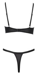 Cottelli LINGERIE komplet koronkowy czarny 2-częściowy 85B/L