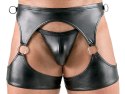 Svenjoyment Bondage zestaw 3-częściowy matowy czarny S elastyczny