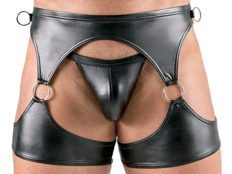 Svenjoyment Bondage zestaw 3-częściowy matowy czarny S elastyczny