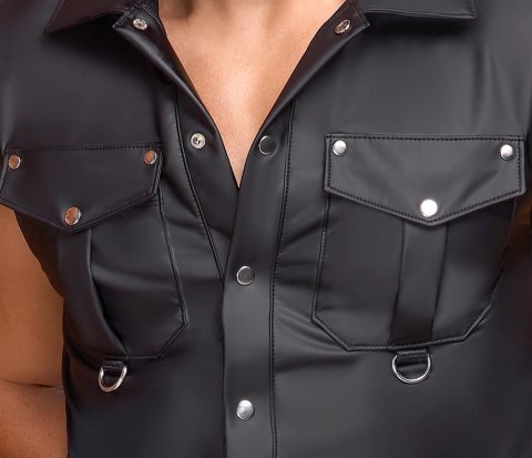 NEK Koszulka Bez Rękawow Czarna 3XL Zatrzaski Matowa Powłoka