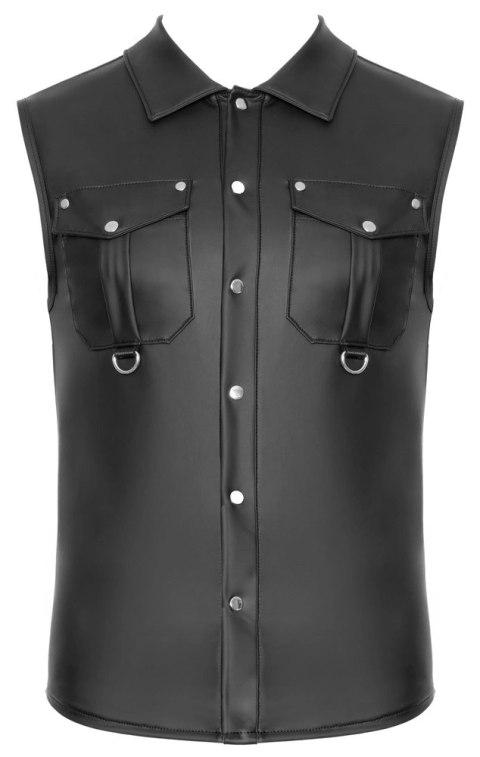 NEK Koszulka Bez Rękawow Czarna 3XL Zatrzaski Matowa Powłoka