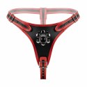 Fetish Collection Triple System Intymny z 3 wkładami czarno-czerwony