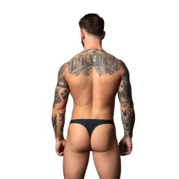 Male Power Bong Thong L/XL czerwono-czarny mikro siateczka