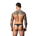 Male Power Bong Thong S/M czerwono-czarny micro mesh lekki