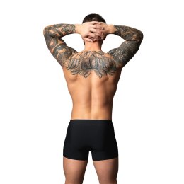 Male Power Hot Mesh Short L czarno-czerwone, przewiewna mikrosiatka