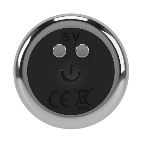 Rebel Metal Milking Stick - metalowa maszyna intymna z wibracjami 26,5 cm