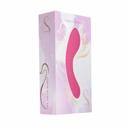 Swan Wand Pink - Wibrujący masażer z dwoma silnikami, silikonowy