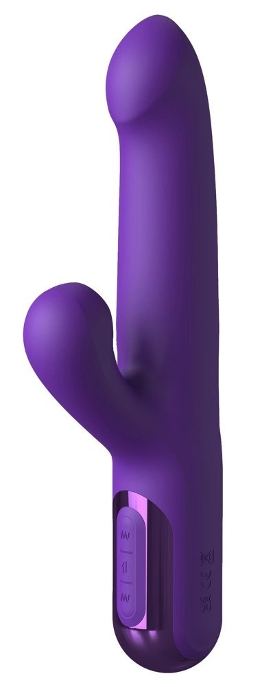 Fantasy For Her Super SoniX Thruster Purpl silikonowy model z funkcją pchnięć