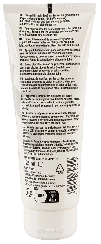 HOT GP Porn Sperm 125ml wodna imitacja płynu intymnego vegan