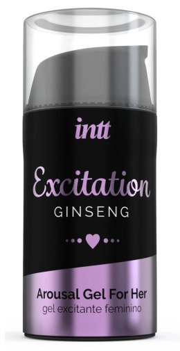 Intt Excitation Ginseng Gel 15ml - żel z żeń-szeniem dla kobiet