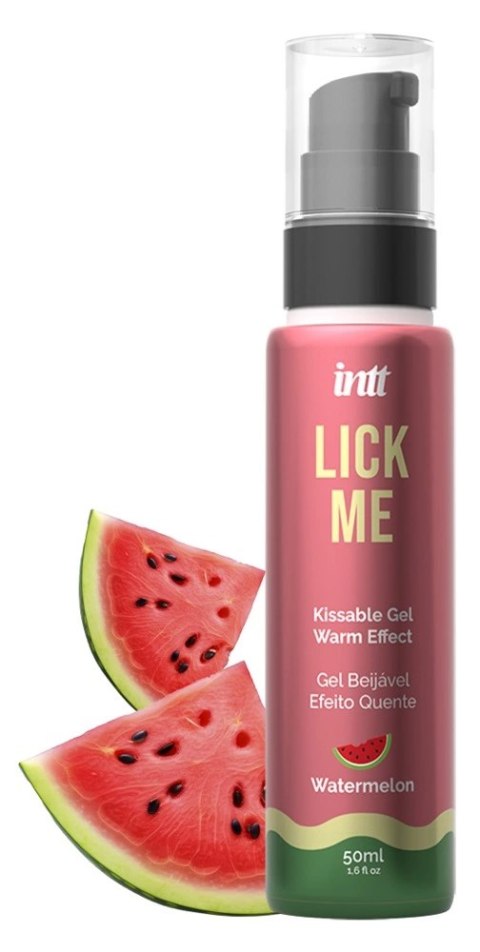 Intt Lick Me Watermelon żel jadalny arbuzowy 50 ml rozgrzewający