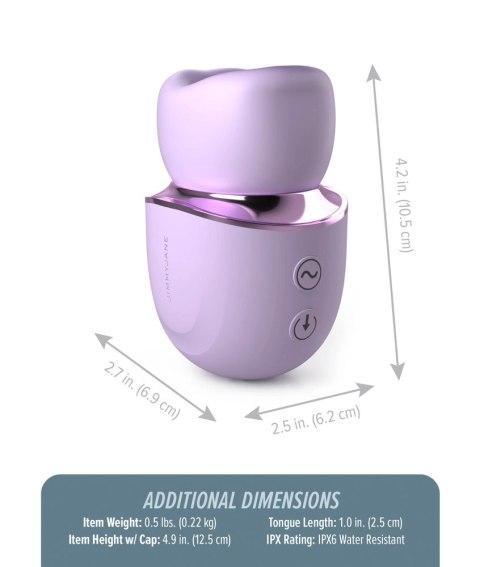 JimmyJane Hello Kiss Pro - urządzenie intymne z funkcją ssania i wibracji