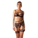 Obsessive Nuites zestaw bielizny 3-częściowy L/XL w kropki