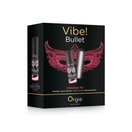 Orgie Dual Vibe Mini - wibrator kompaktowy smak truskawka gin & tonic
