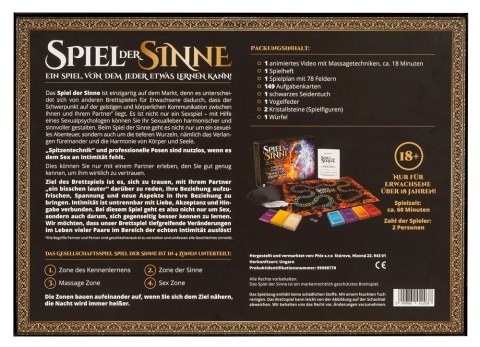 Tease & Please Game of the Senses gra planszowa dla par zestaw 149 kart