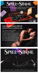 Tease & Please Game of the Senses gra planszowa dla par zestaw 149 kart