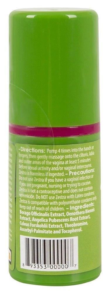 Zestra Essential Olejek Intymny 12 ml - Formuła Roślinna, Bez Hormonow