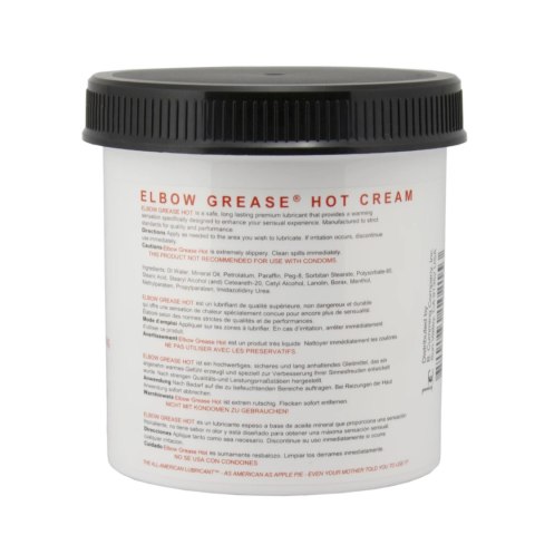Elbow Grease Hot Cream Jar 443 ml - Rozgrzewający krem pielęgnacyjny
