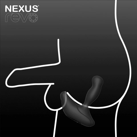 Nexus Revo Stealth Intymny masażer rotacyjny silikonowy, sterowanie pilotem