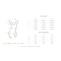 Obsessive Blomentis Body czarne, odkryty krok, koronka M/L