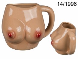 Out of the Blue Kubek Ceramiczny Kształtny 300ml Biały 14x9x11cm