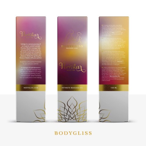 BodyGliss Olejek do masażu 150ml z aromatem Pornstar Martini