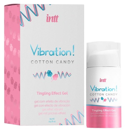 Intt Tingling Effect Gel Cotton Candy żel stymulujący 15 ml