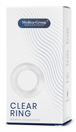 Medica-Group Clear Ring - transparentny pierścień elastyczny TPR 2 cm