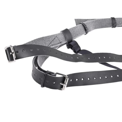 Sportsheets Aurora High Waisted Uprząż Regulowana Czarna