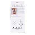 Sportsheets Gorsetowa Uprząż Strap-On Czarna, Regulowana, O-Ring