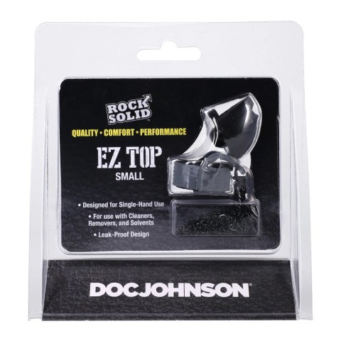 Doc Johnson Rock Solid EZ Top średnia - nakładka intymna jednoręczna