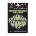 Little Genie Happy Birthday balony świecące LED zestaw 8 sztuk