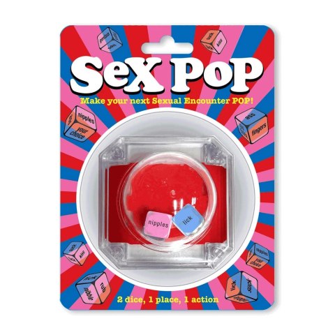 Little Genie Pop Up Dice - Gra towarzyska dla par w kości, kompaktowa
