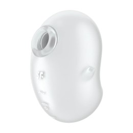 Satisfyer Cutie Ghost Air Pulse - wodoodporny model ciśnieniowy, biały