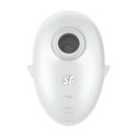 Satisfyer Cutie Ghost Air Pulse - wodoodporny model ciśnieniowy, biały