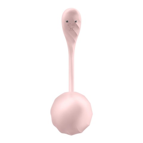 Satisfyer Ribbed Petal Connect - model do noszenia z pilotem i aplikacją