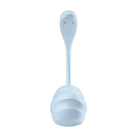 Satisfyer Smooth Petal Connect App - Wibrujący model do noszenia, fioletowy