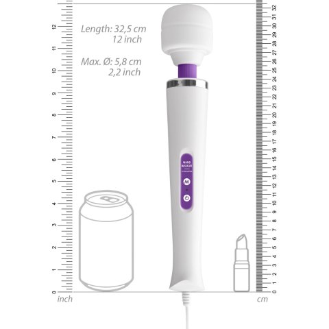 Shots Toys Wand Massager 10 Trybow Silikonowy Bezftalanowy