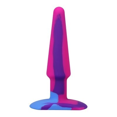 Doc Johnson A-Play Groovy anatomiczny korek silikonowy 12 cm kolorowy
