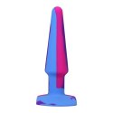 Doc Johnson A-Play Groovy anatomiczny korek silikonowy 12 cm kolorowy
