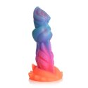 XR Brands Aqua Cock silikonowa figurka świecąca w ciemności 20 cm