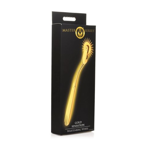 XR Brands Koło Wartenberg Sensoryczne Złote bez Niklu 18cm