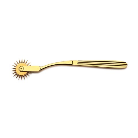 XR Brands Koło Wartenberg Sensoryczne Złote bez Niklu 18cm