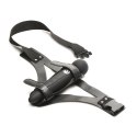 XR Brands Thunder Strap Wand - uprząż na udo z regulacją, czarna