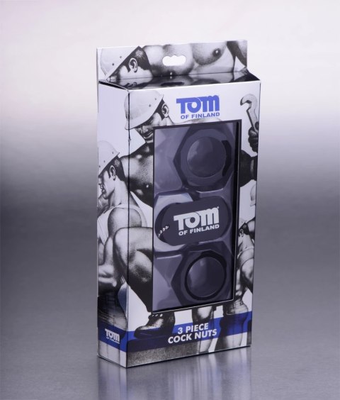 XR Brands Trinity Vibes Zestaw 3 silikonowych pierścieni elastycznych