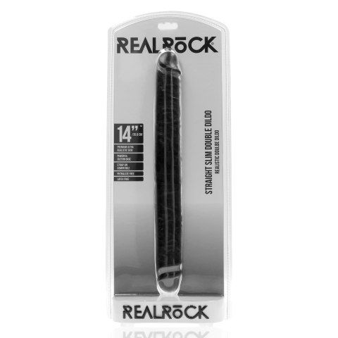 RealRock Model dwustronny 35,6 cm - elastyczna forma, cielisty kolor