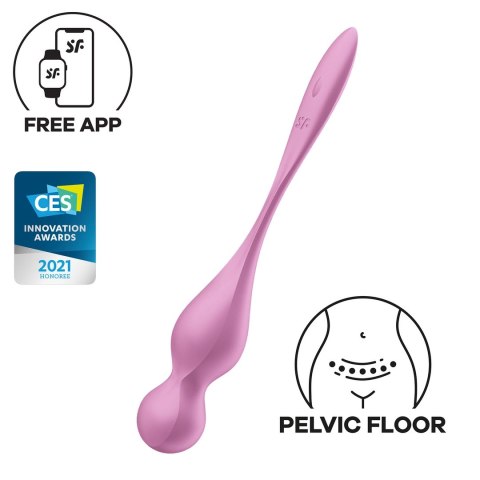 Satisfyer Love Birds 1 - trenażer dna miednicy z funkcją wibracji, 78,3g