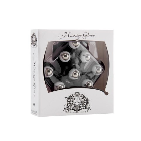 Shots Touche rękawica do masażu z rolkami 360° uniwersalna